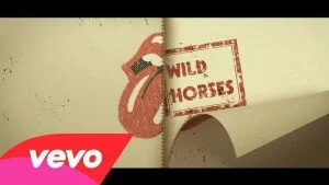 Группа The Rolling Stones представила лирик-клип на акустическую версию песни про лошадок — Wild Horses